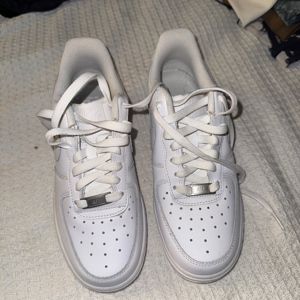 Nike White Low-Top Sneakers